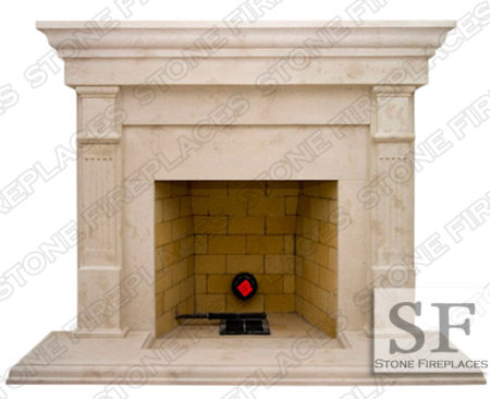 Cast Stone Fireplace Facing Mantel