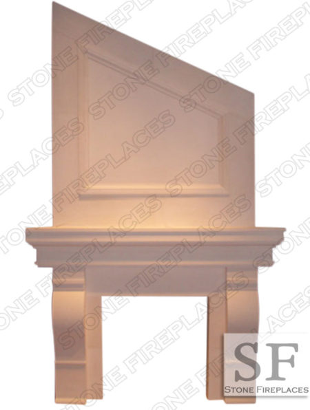 Douglas Cast Stone Overmantel