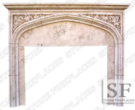 Tudor Fireplace Mantel English