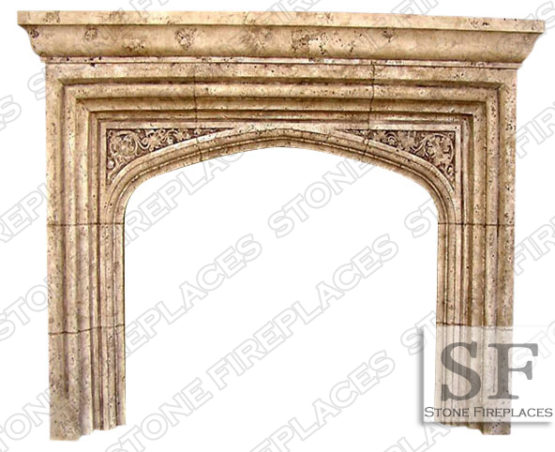 Tudor Fireplace Mantel
