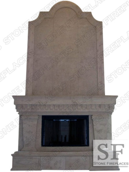 Grand Ionic Overmantel