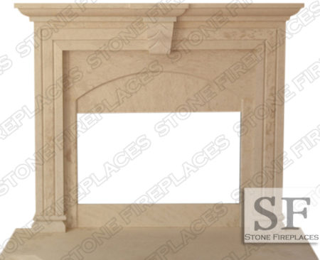 Freemont Marble Fireplace Sale