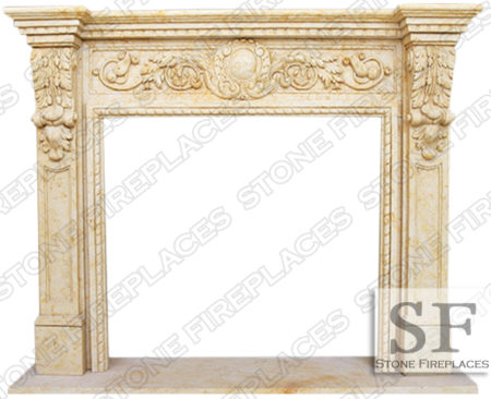 Grecian Marble Mantel