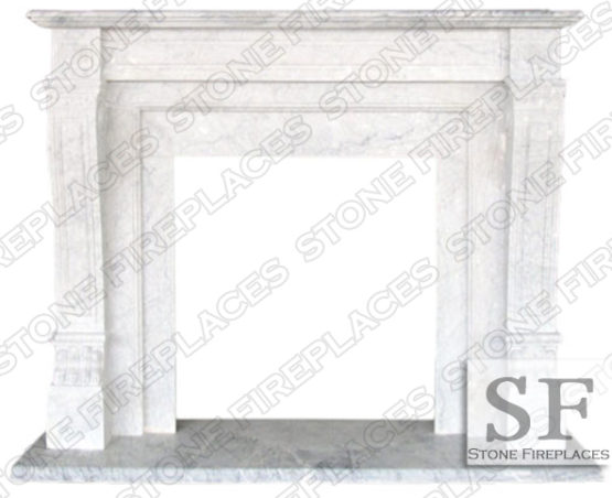 Italian Regal Blue Marble Fireplace Sale