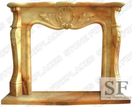 Barrington Marble Fireplace Mantel
