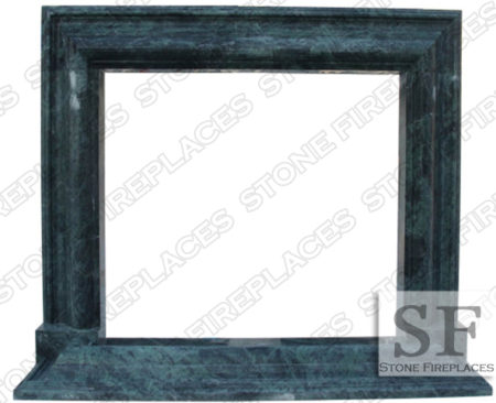 Modern Marble Frame Fireplace Mantel