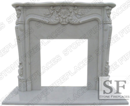 Versailles Louis French Fireplace Mantel