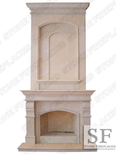 Metropolis Marble Overmantel