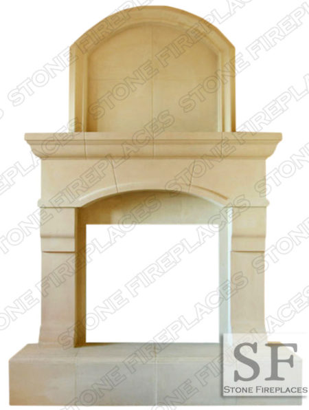 Portland Cast Stone Overmantel