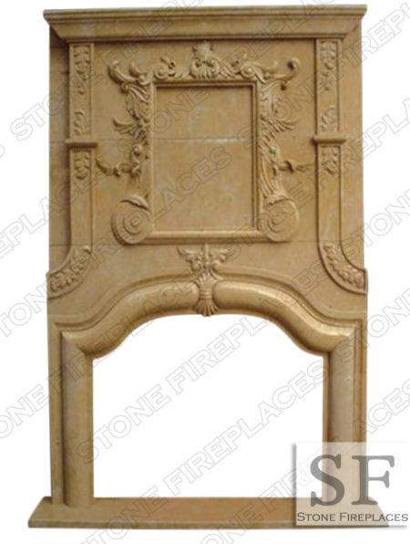 Seville Marble Overmantel