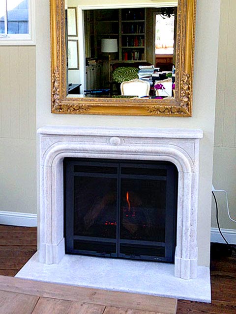 Travertine Fireplace Surround